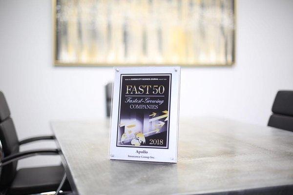 KC Business Journal Fast 50