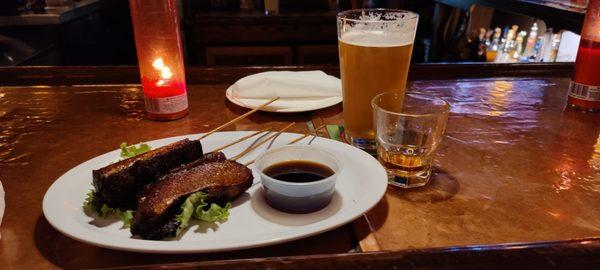 get your basics, beer bourbon (pork) belly/bacon
