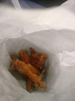 Sugar wings 8 pieces for $7