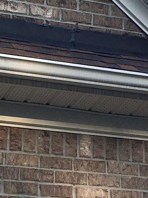 Spray paint on garage