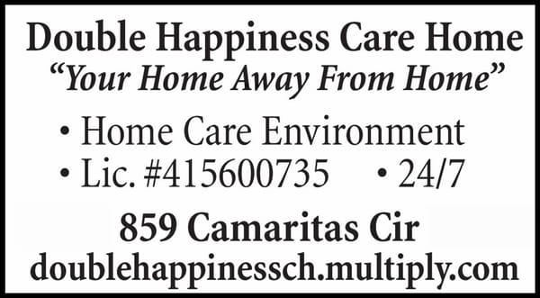 Double Happiness Care Home