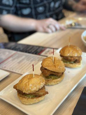 Fried Chicken Sliders