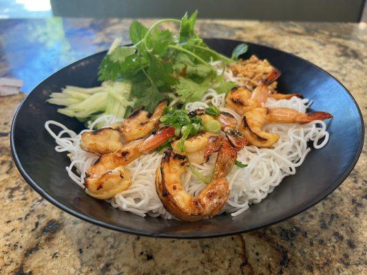 Shrimp vermicelli