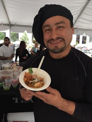 Trading post octopus ceviche ($7)