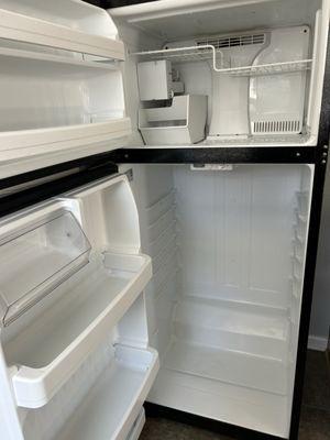 Refrigerator cleaning