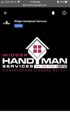 Widger Handyman Services