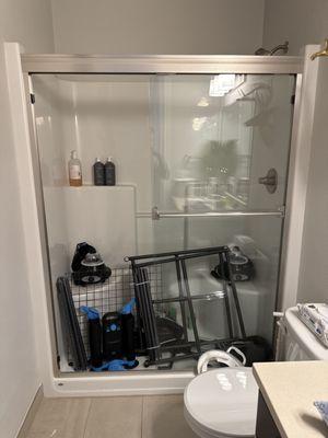 Original Shower Pan Man