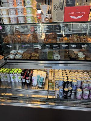 Pastry selections. Cinnamon Roll yum