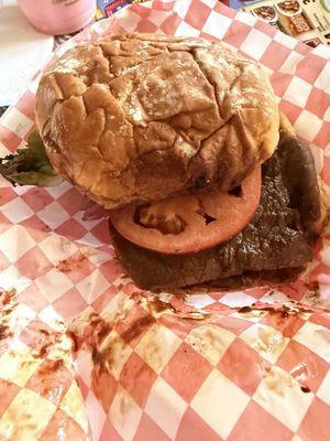 The teri-beef deluxe