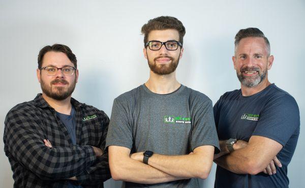 Meet the team!
Trent Nick and Bryan.
Trent-Lead Installer
Nick-Installer
Bryan- Founder and CEO of MGKH