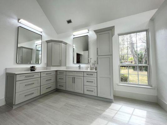 Luxury Bathroom Remodel by Invoke Construction of Gainesville