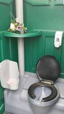 Nicest and cleanest port a potty ever!