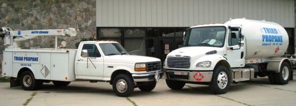 Propane Gas Delivery Trucks