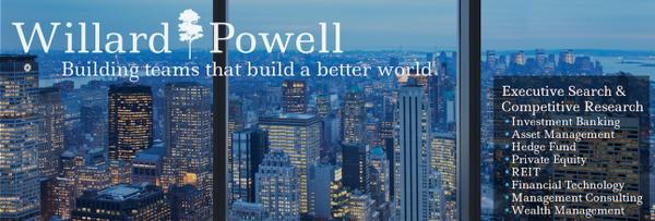 Building Teams that Build a Better World. www.willardpowell.com