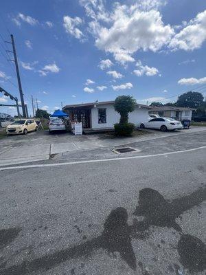 Corner real estate office