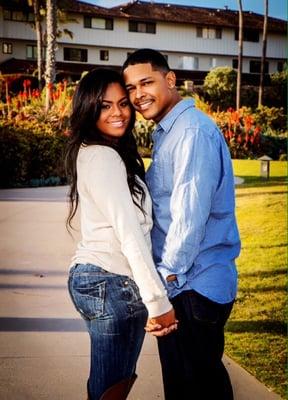 Loved my makeup for my engagement photos and so did my fiancee! Thanks Crystal