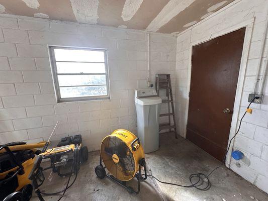 (Before) Old system before Dave arrived.