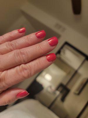 Loved the color combination she suggested!