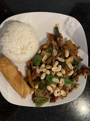 King Pao chicken was delicious.