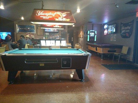 Pool Tournament, open pool Mondays