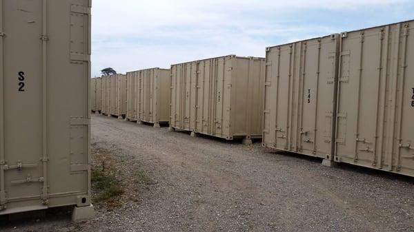 Our larger units. We have 8x20's, 8x40's and 8x45's!