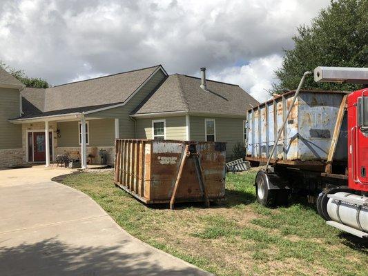 Dumpster rental - Caldwell, Texas