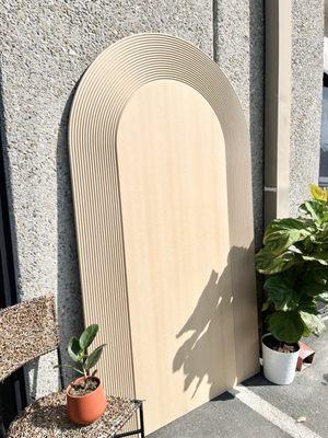 Golden Hammer Event Decor