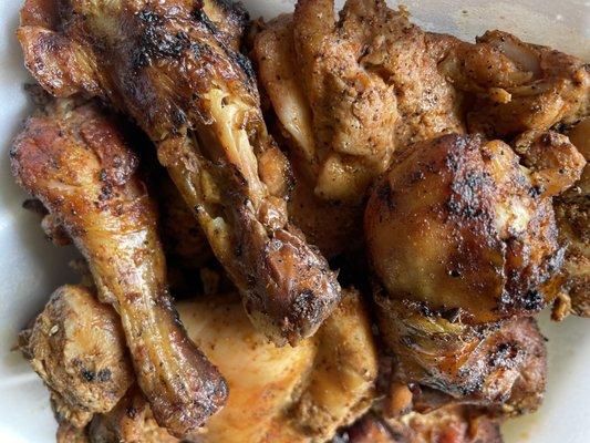 C&K BBQ smoked chicken