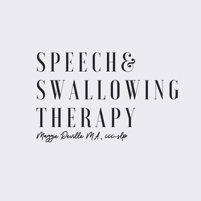 Speech & swallowing therapy