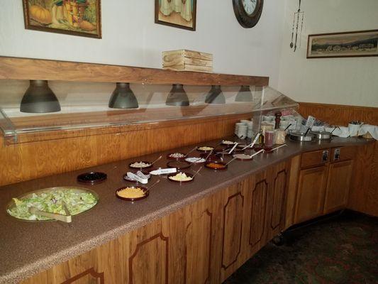 Marty's Steakhouse Soup and Salad Bar