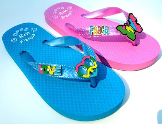 READ MY FEET Pink BECCA and Turquoise HALLE