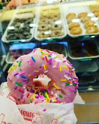 National donut day! Free donuts.