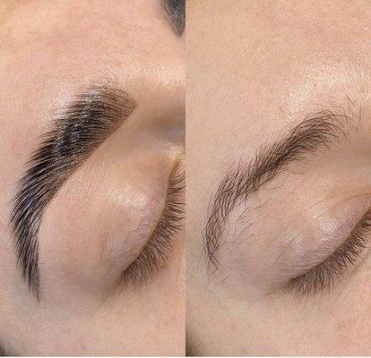 eyebrow lamination