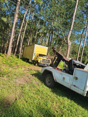 You stuck....?
Not for long