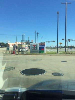 Just today's gas price