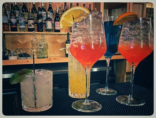 Specialty cocktails aplenty