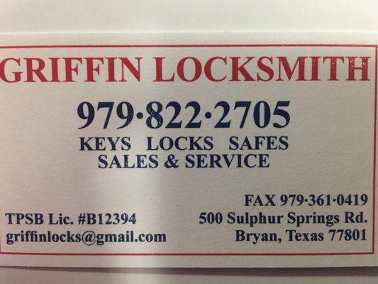Griffin Locksmith & Hardware
