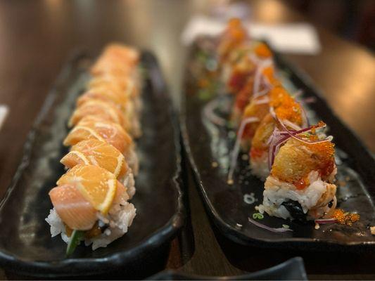 Washington roll with special request for extra lemon + Marilyn Mon-Roll