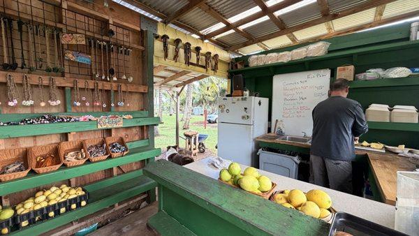 Tony & Caroline's Fresh Fruit, Hand Made Jewelry, Local Art