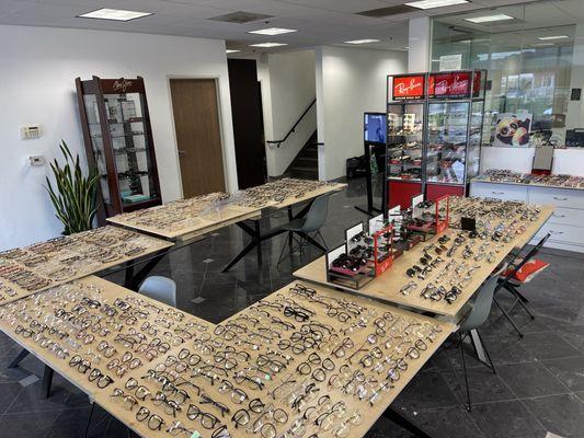 New layout with more frames! Featuring unique home made designs made by the family of Wholesale Optical Eyewear!