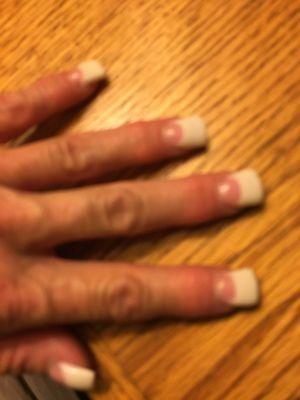 I love my nails by Eric at auburn nails.