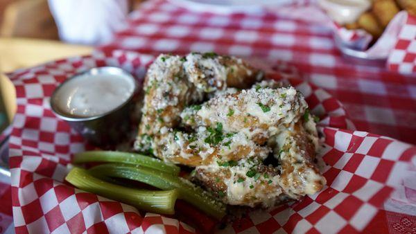 Garlic Parmesian Wings