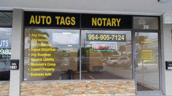 Auto Tag Broward Office