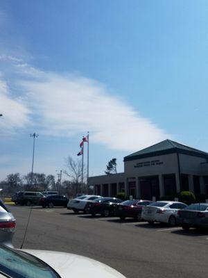 Only car key and a picture ID...no cells, purses, or smart watches!