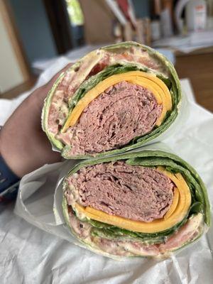 Dune Road on a Spinach Wrap
