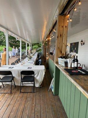 Wedding venue in lower bar