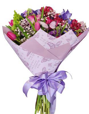 "Mom, you make my world blossom! Happy Mother's Day! "