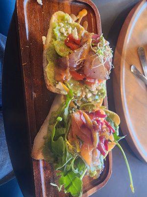 Salmon Avocado Toast.