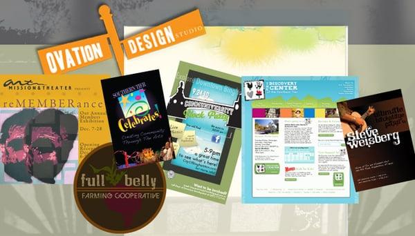 A few examples of my print and web work since 2007