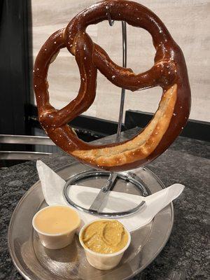 Jumbo pretzel is so good